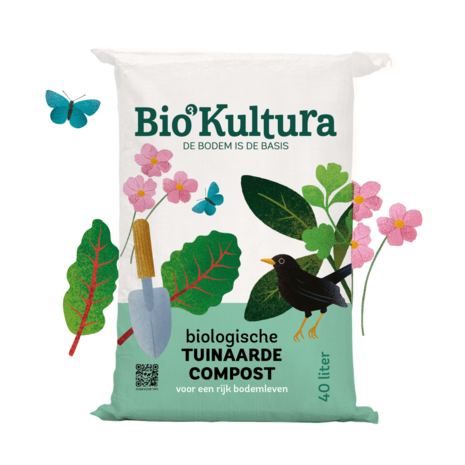 Biologische Tuinaarde | Voor een vruchtbare sier- en moestuin - Bio-Kultura - verkoop van biologische potgrond, biologische en biologische organische mest compost